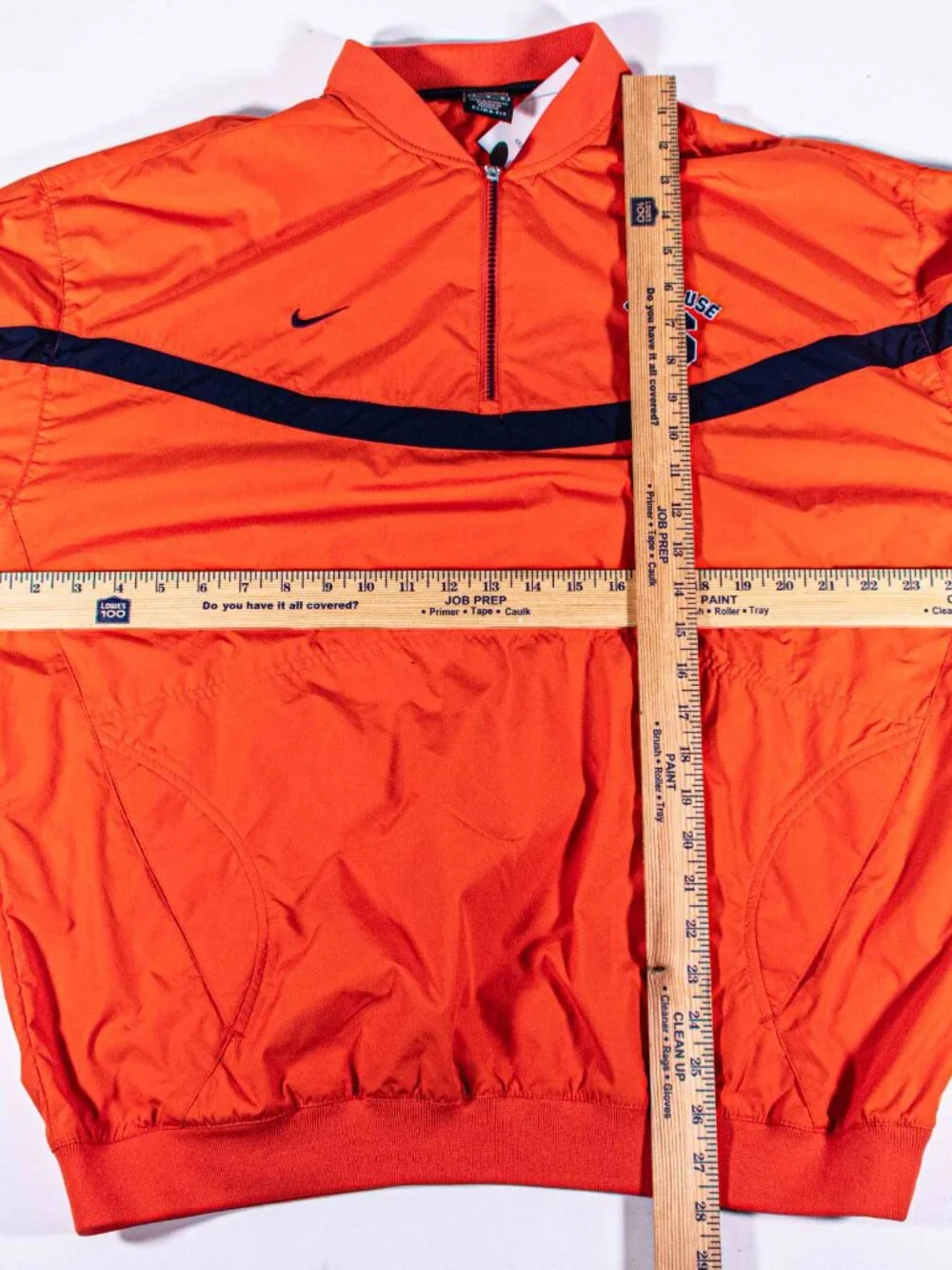 Vintage Nike Clima-FIT Syracuse University 1/4 Zip Windbreaker Jacket Mens Large